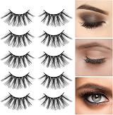 Molain 25mm Multi-layered Lashes Dramatic Faux Mink 5 Pairs Style 26 view 7