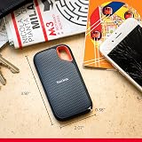 SanDisk Extreme Portable SSD 2TB USB-C NVMe IP65 Waterproof 1050 MB/s view 2