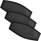 Skylety 3 Pcs Neoprene Snorkel Mask Strap Cover | Mask Strap Cover, for Diving Water Sports, Hair Protector, Easy to Adjust, Most Diving Goggles, Rose Red, Black, Blue