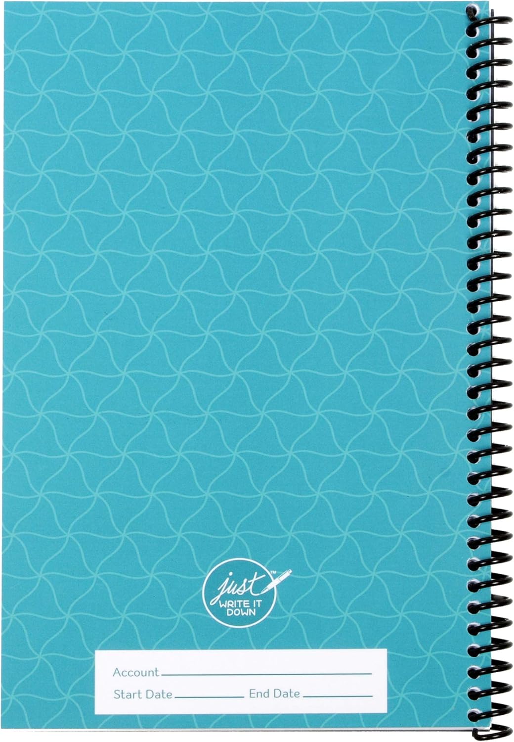 The Superior Check and Debit Card Register - Teal 5.5" x 8.5" : Checkbook Ledger : Office Products