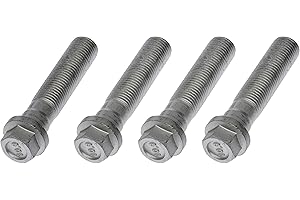 Dorman 917-508 Front Wheel Hub Bolt Compatible with Select Chevrolet/GMC Models, 4 Pack