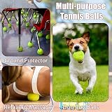 Magicorange Tennis Balls 12 Pack Practice Balls with Mesh Bag Blue view 6