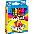 Cra-Z-Art 16ct Washable Jumbo Crayons, Easy Clean Up, Back To School Supply, Creative Fun for Children, Ages 3 and Up