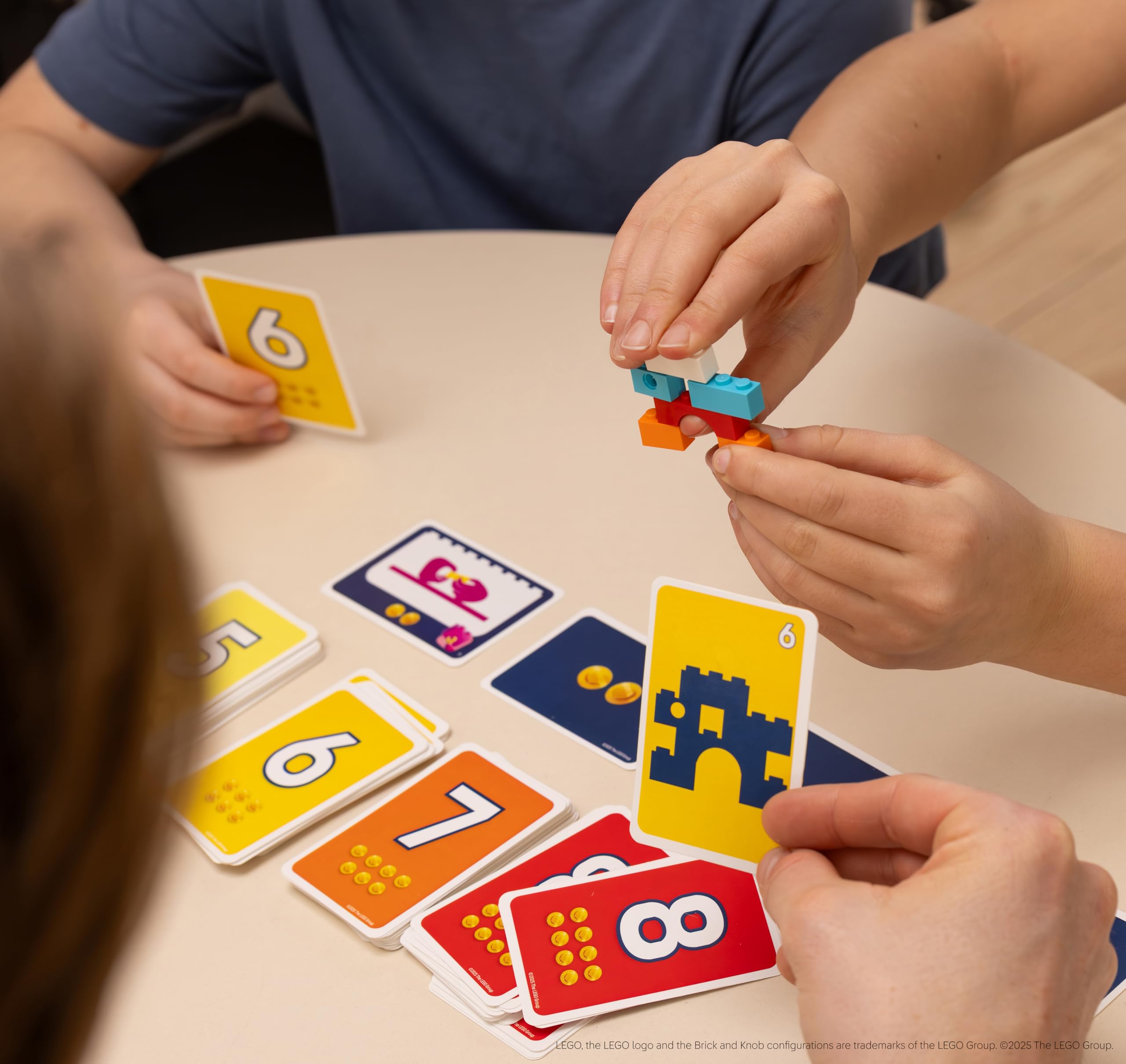 Brick Like This! The Official Lego Party Game - A Fast, Fun Building Game for Families, Kids, Teens & Adults, Ages 7+, 2-8 Players, 15 Minute Playtime