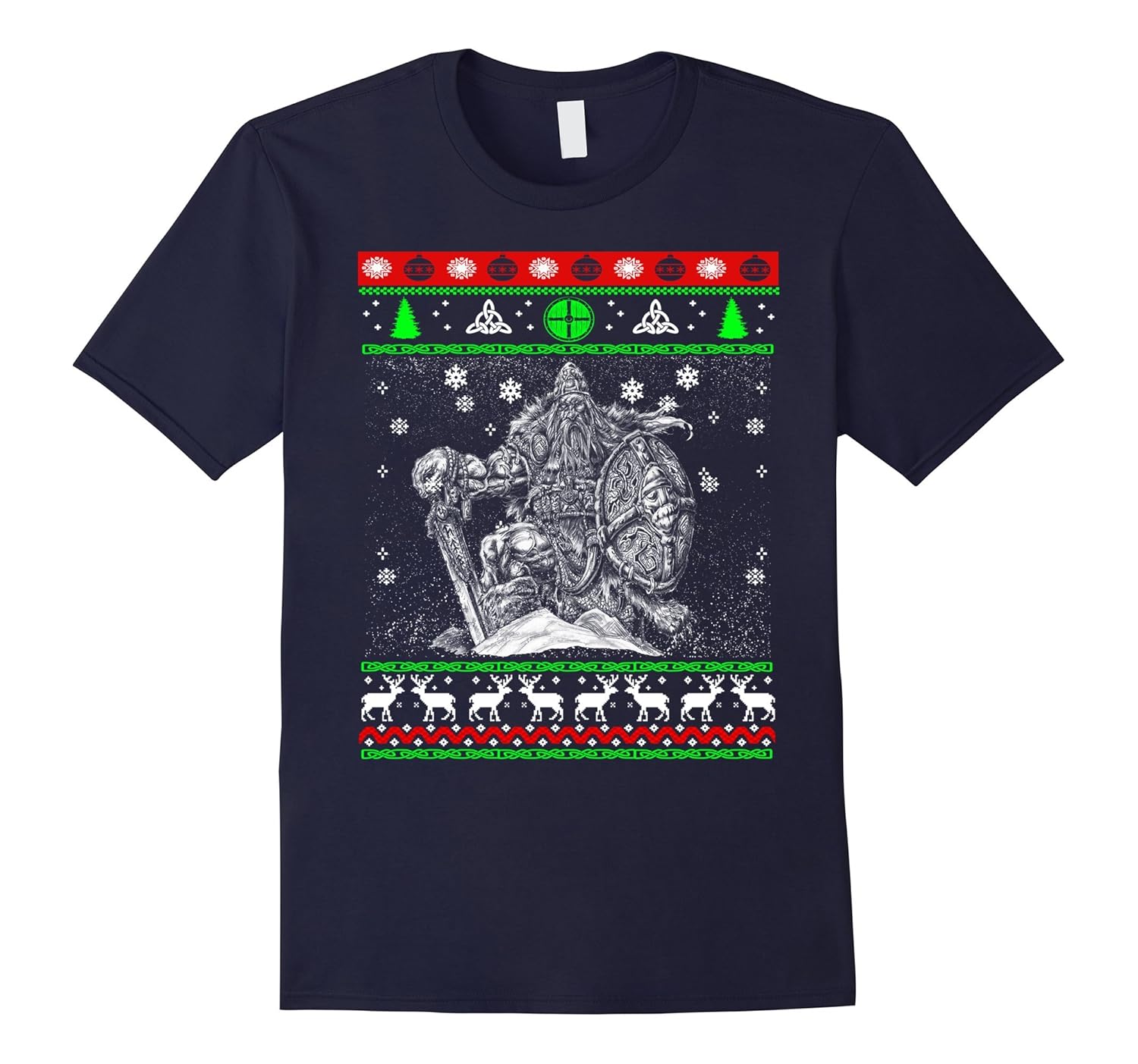 Mens Viking christmas ugly sweater-ANZ