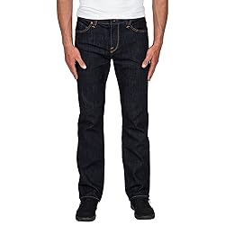 Volcom Men's Solver Denim Jean, Rinse, 28W x 32L