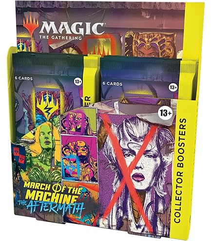 Amazon.com: Magic: The Gathering March of the Machine Collector Booster Box 