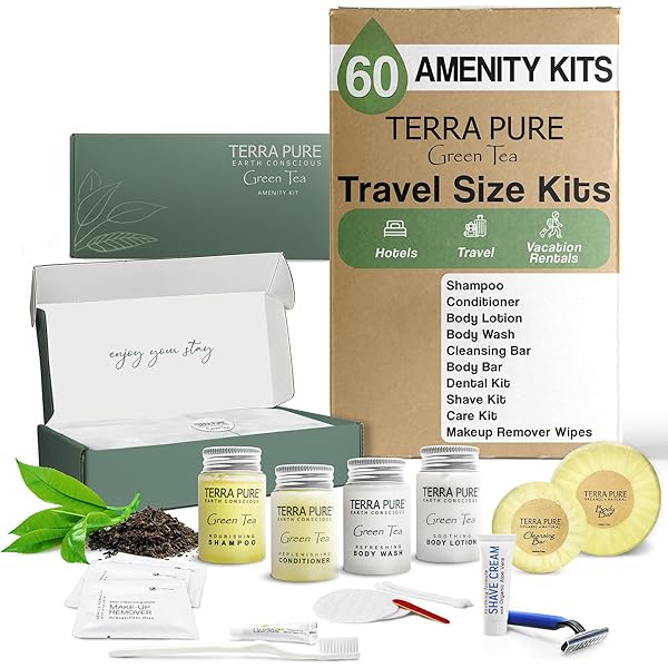 Amazon.com : Terra Pure Green Tea Amenity & Accessory Kit | 1 oz
