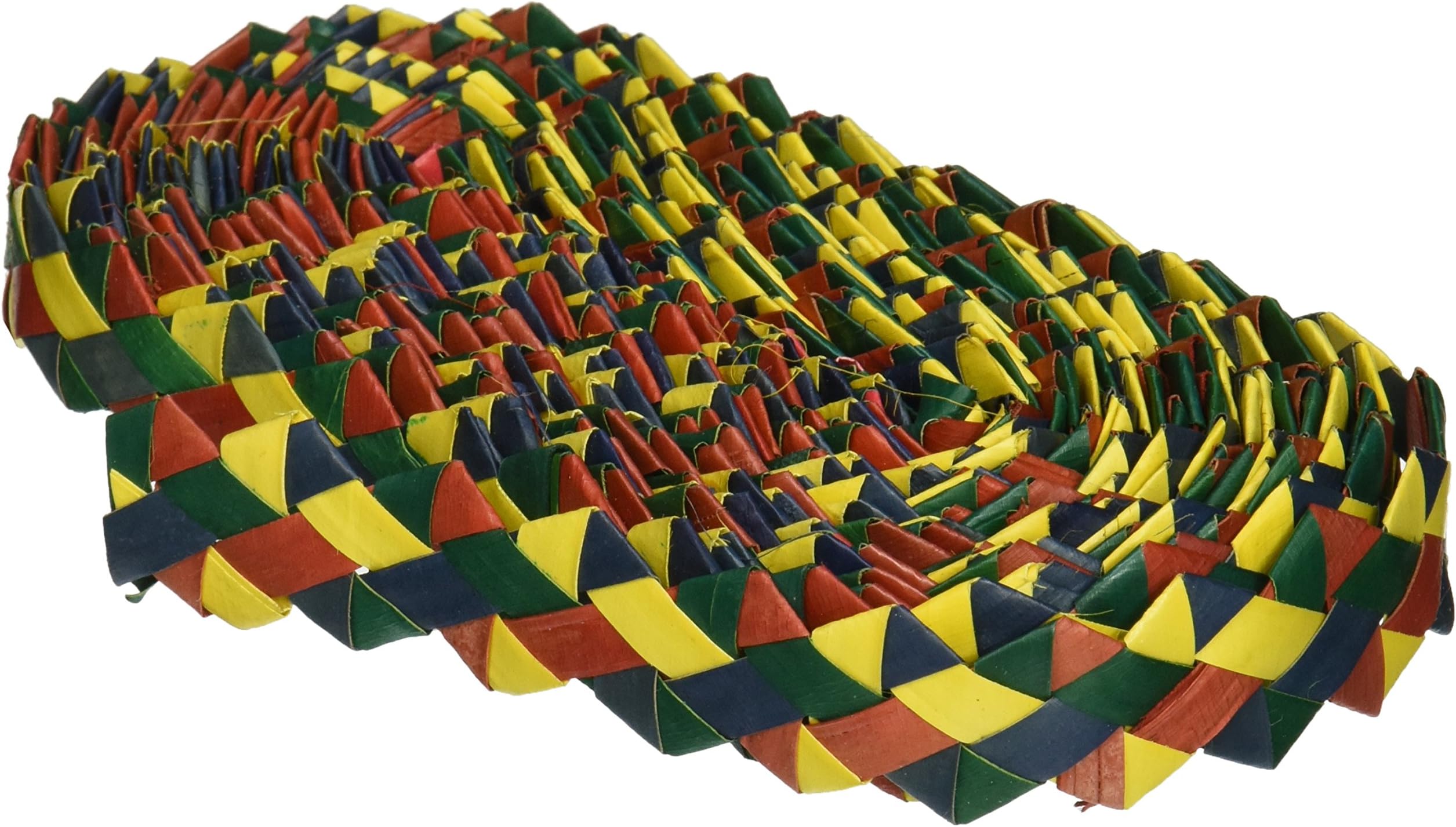 Planet PleasuresRainbow Zig Zag 30' x 1" Roll Small Size Bird Toy