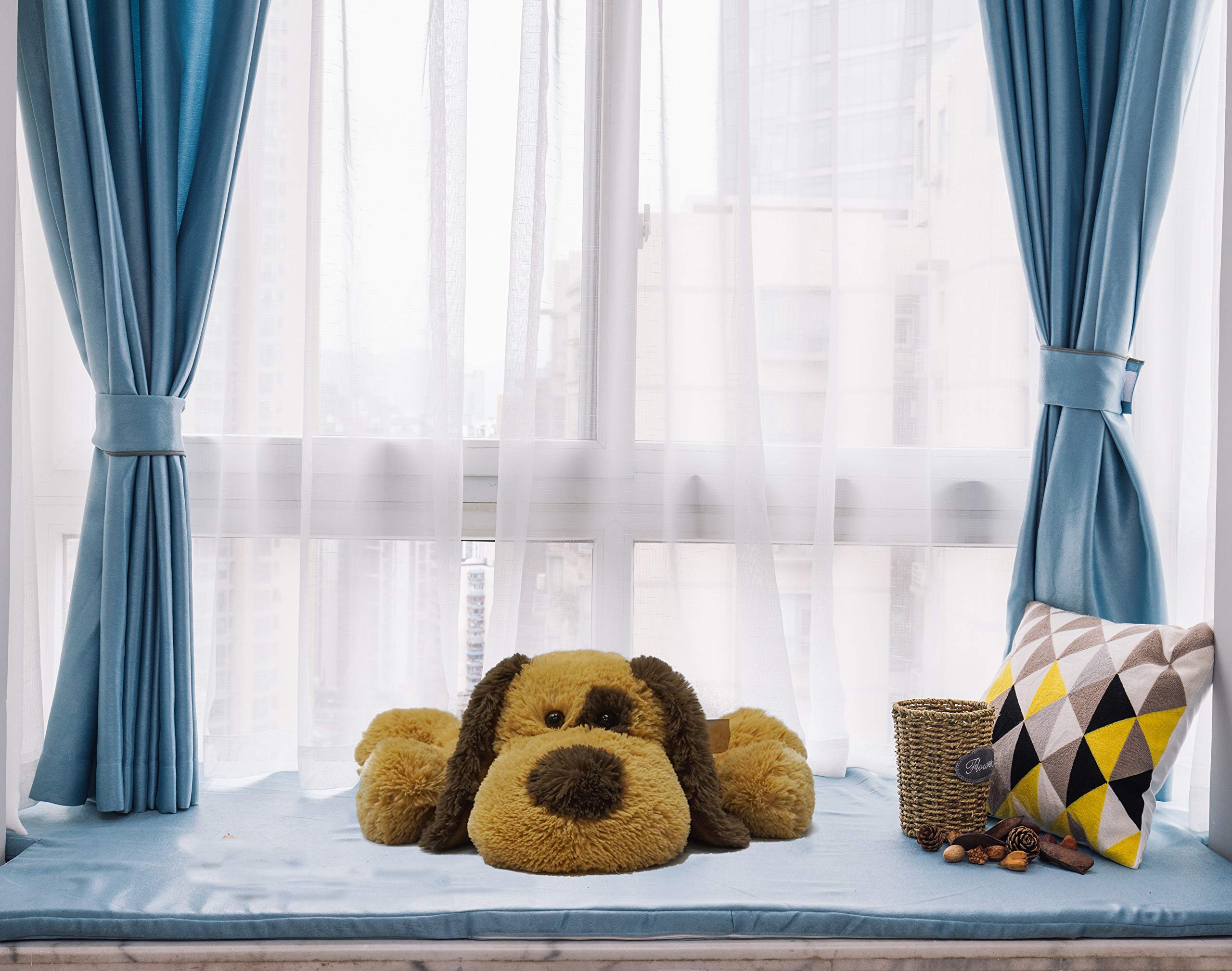 DORE Plush Dog Animal Stuffed Dog Toys Puppy for Child 20\'\',Brown