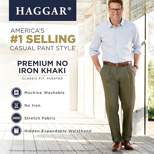haggar khakis amazon