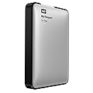 WD 1TB Silver My Passport for Mac Portable External Hard Drive - USB 3.0 - WDBLUZ0010BSL-NESN