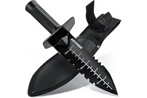 Kemaier Metal Detecting Shovel and Essential Accessories for Gardening and Tuber Planting - Uncover Hidden Treasures While Cultivating Beautiful Gardens