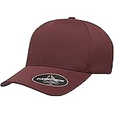 Flexfit Men's One Size Delta Seamless Cap, Maroon, Large-X-Large