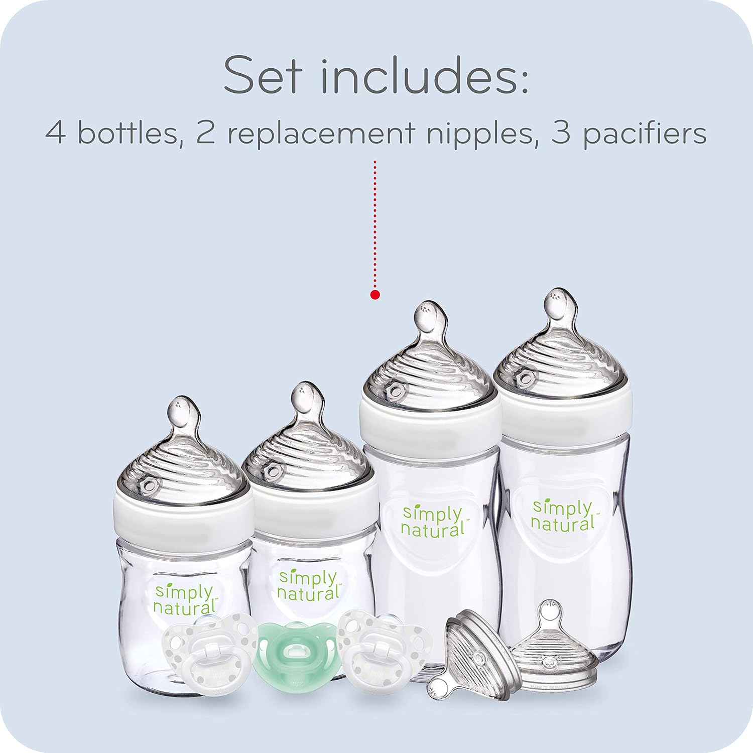 nuk simply natural gift set