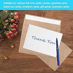 100 Pack 4x6 Envelopes for