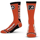 For Bare Feet MVP Crew Sock NHL Large