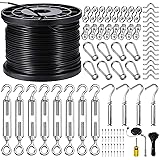 BLIKA String Light Hanging Kits, 500FT Coated
