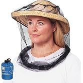 EVEN NATURALS Premium Mosquito Head Net - Ultra-Fine Bug Net for Maximum Head Protection &ndash; Lightweight, Breathable Insect Shield for Camping, Hiking and Outdoor Adventures - 25x26x39 Inches