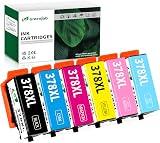 Greenjob 378XL Ink Cartridges Multipack for Epson Expression XP- printers view 1