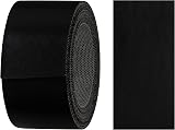 haggiy Melamine Edging Tape 40mm x 5m | Iron-On Black Smooth Edge Tape view 1
