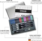 Zieler Ultimate Calligraphy Pen Set 32-piece Gift Tin with 4 Pens & 20 view 2