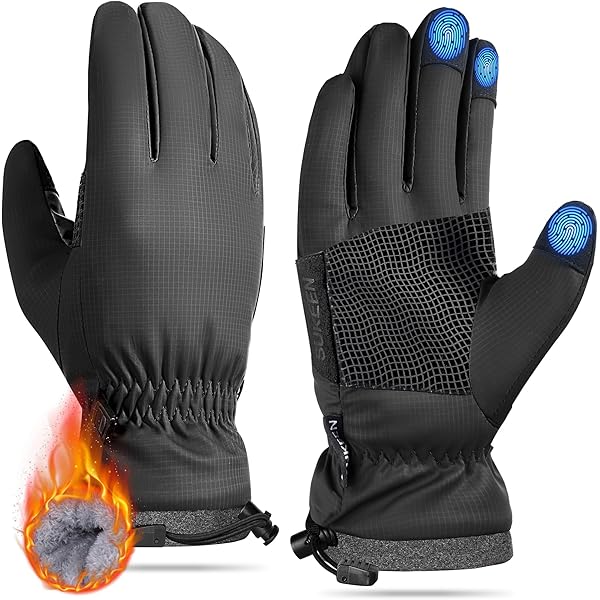 Womens Winter Gloves Waterproof Boodun Thermal Ski Gloves Winter