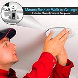 Pyle In Wall In Ceiling Speaker System 20cm Dual 4 Ohm 250W White view 5