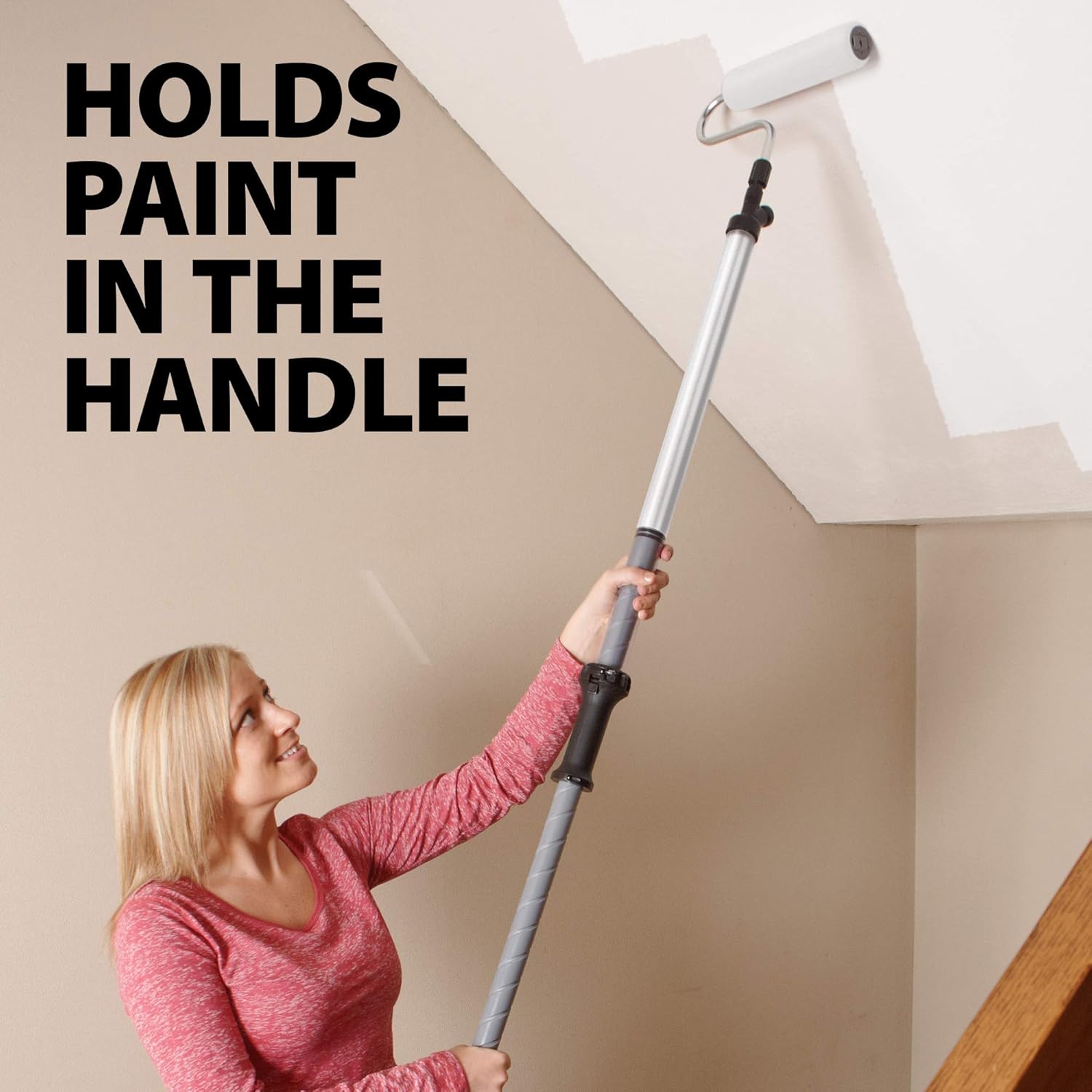 Wagner Spraytech HomeRight PaintStick EZ-Twist C800952.M Roller Applicator, Interior, Home Tool for Painting Walls and Ceilings, BLACK, SILVER, BLUE: Home Improvement