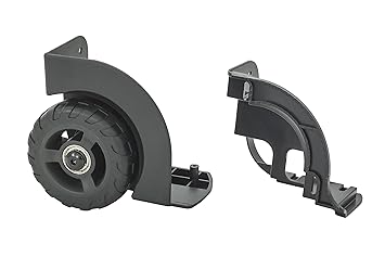 Vaude Ersatzrollen für Trolleys (25/35/65/80/90) Ersatzteil Black one Size