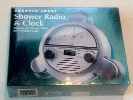 sharper image bluetooth shower radio