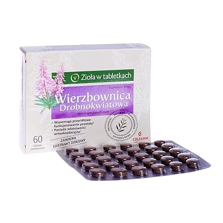 KLEINBLUMEN WILLOWHERB (EPILOBIUM PARVIFLORUM) 680 mg Tabletten | Harn-Prostata