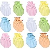 RATIVE Baby Mittens No Scratch Organic Cotton for Newborn 0-6 Months | Baby Essentials Must-Haves for Boys & Girls