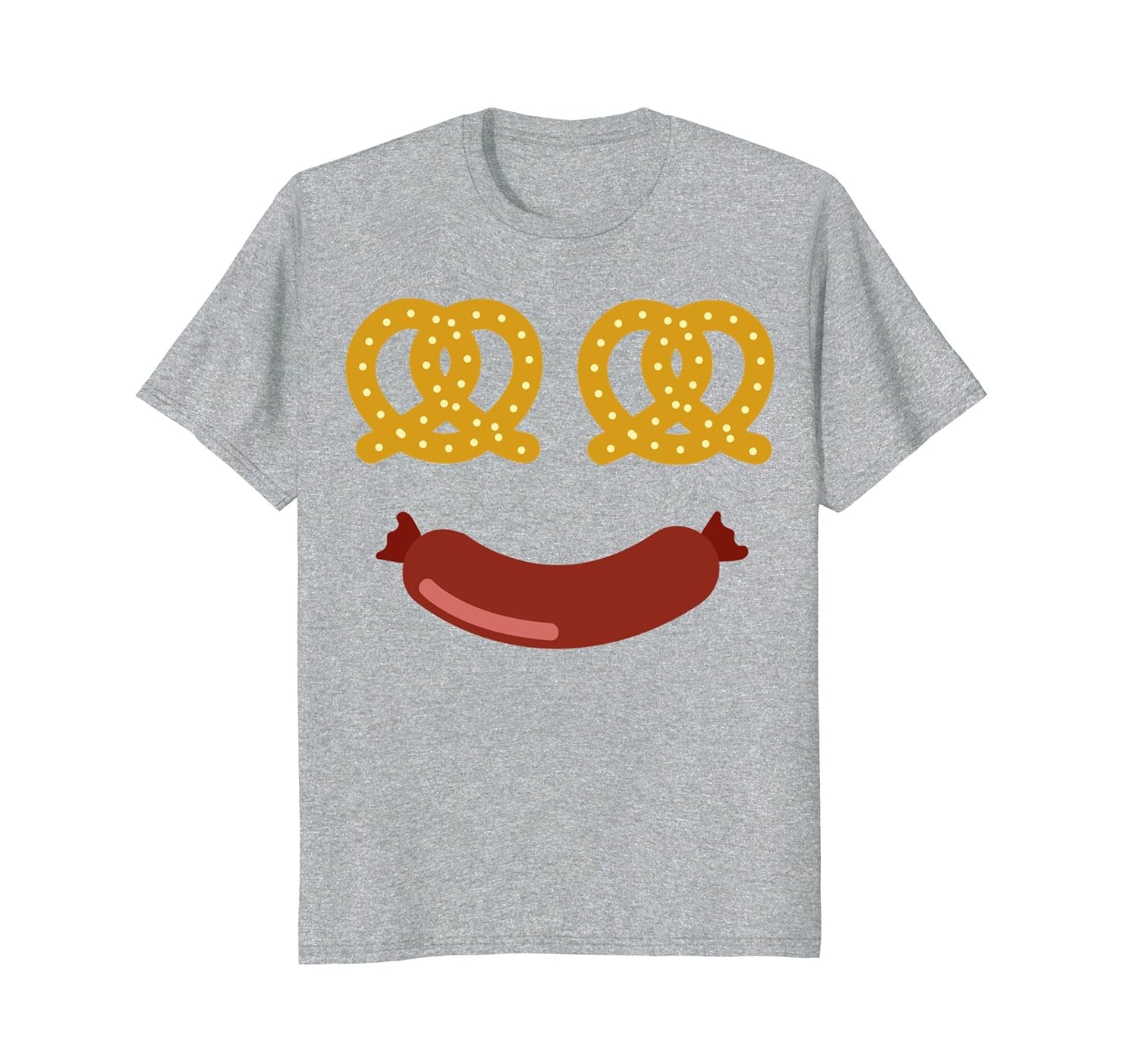 Oktoberfest Costume | Food Face Funny Shirt | Halloween-ANZ