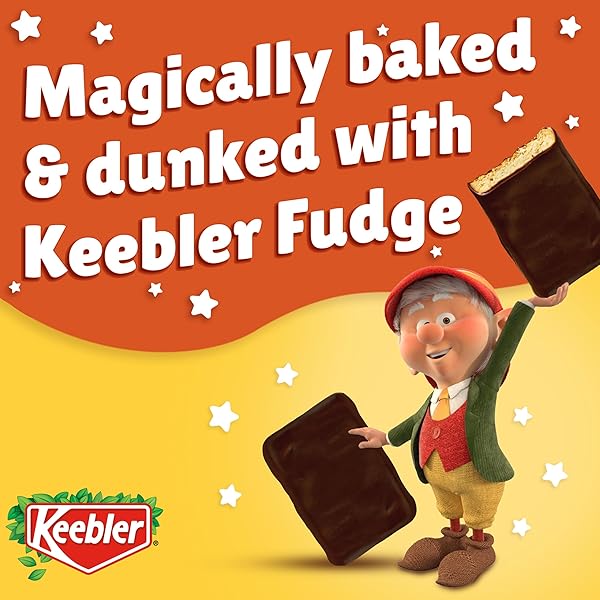 KEEBLER FUDGE DELUXE GRAHAMS, 12.5OZ