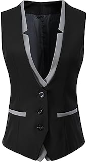 dressy black vest