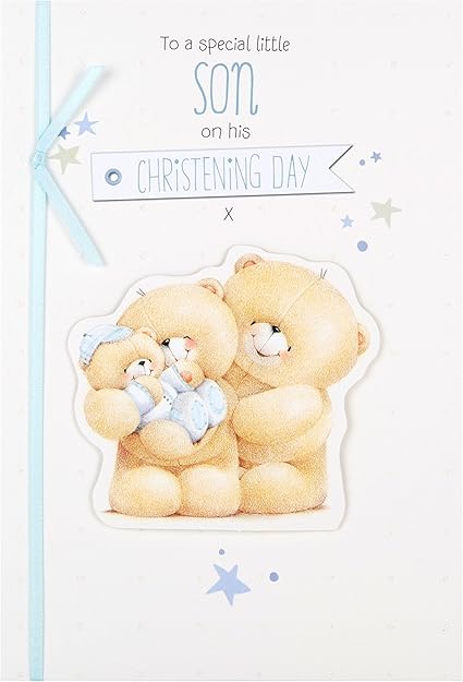 Hallmark Forever Friends Biglietto Per Festa Di Battesimo Bambino Special Little Son Medio Amazon It Cancelleria E Prodotti Per Ufficio