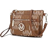 MKF Collection 2 in 1 Crossbody Bags for Women, Wristlet Purse - Ladys Small PU Leather Messenger Handbag by Mia K