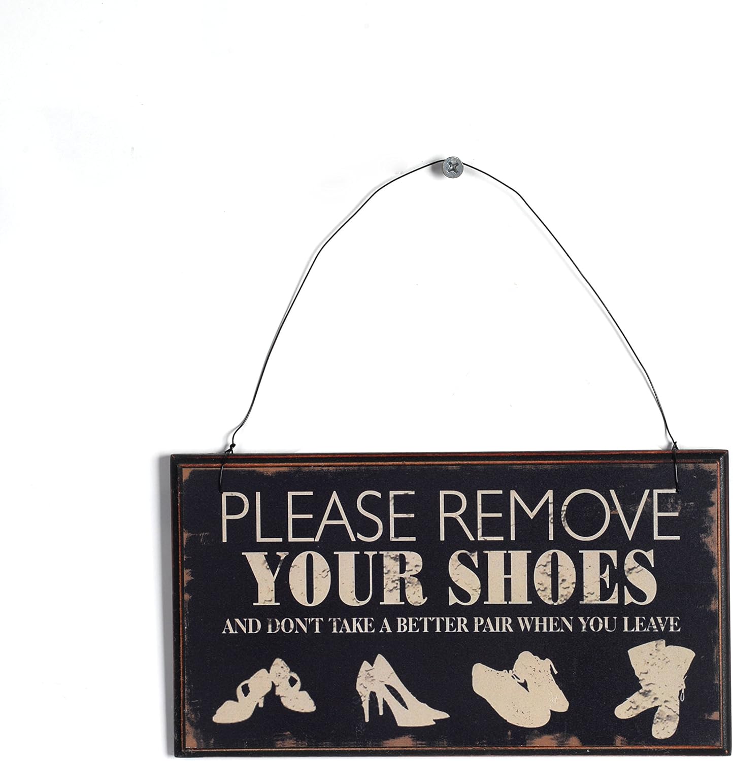 cartello in legno per porta