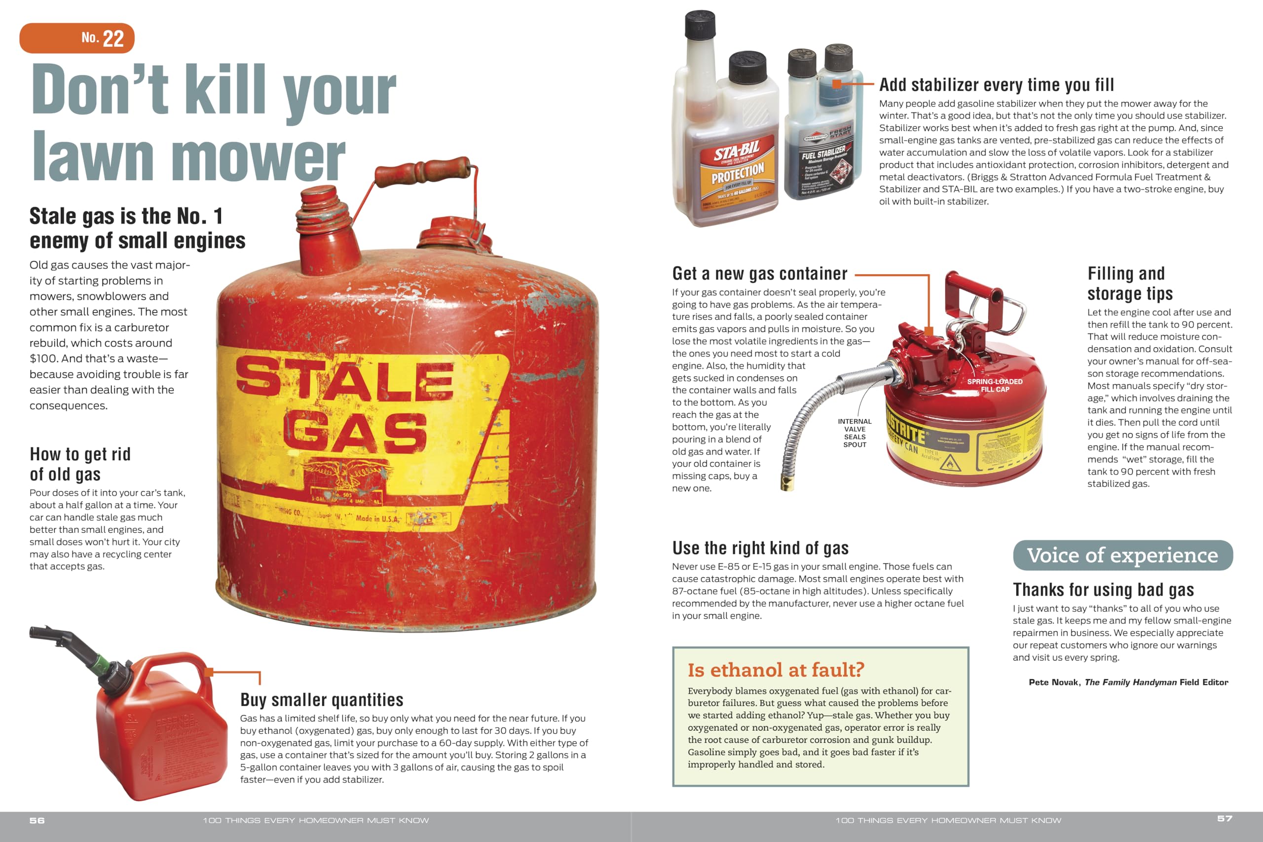 100 Things Every Homeowner Must Know: How to Save Money, Solve Problems and Improve Your Home (Family Handyman 100)