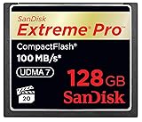 SanDisk Extreme 128GB CompactFlash Memory Card UDMA