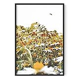 HAUS AND HUES Honey Bee Decor Garden Wall Art