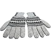 Gamboa Alpaca Wool Gloves for Women Winter Knit Mittens for Womens