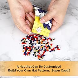 Yanscian Snapback Hat Baseball Cap Building Block