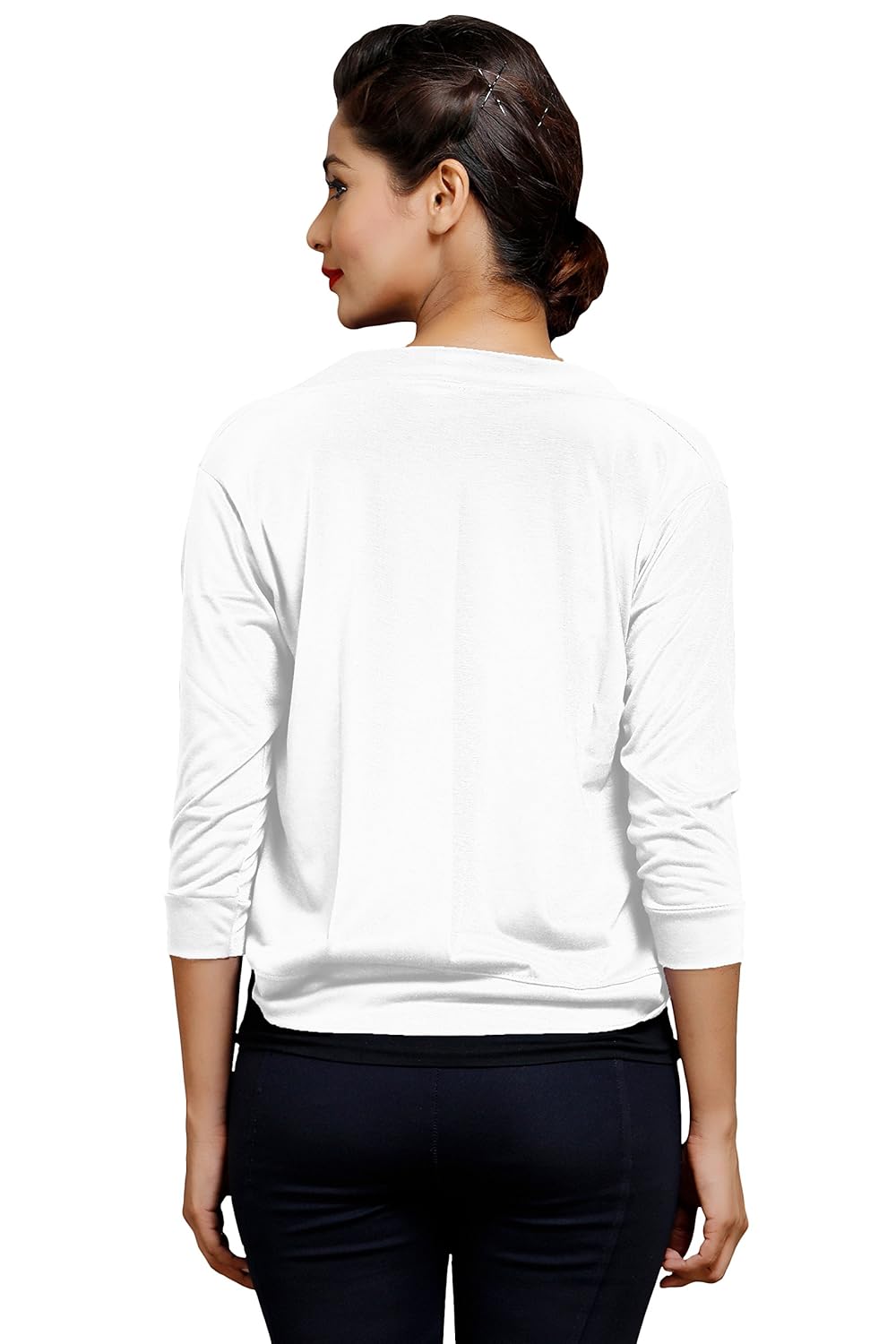 goodtry women's shrug-white