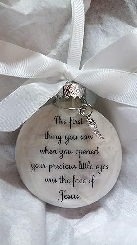 baby memorial christmas ornaments