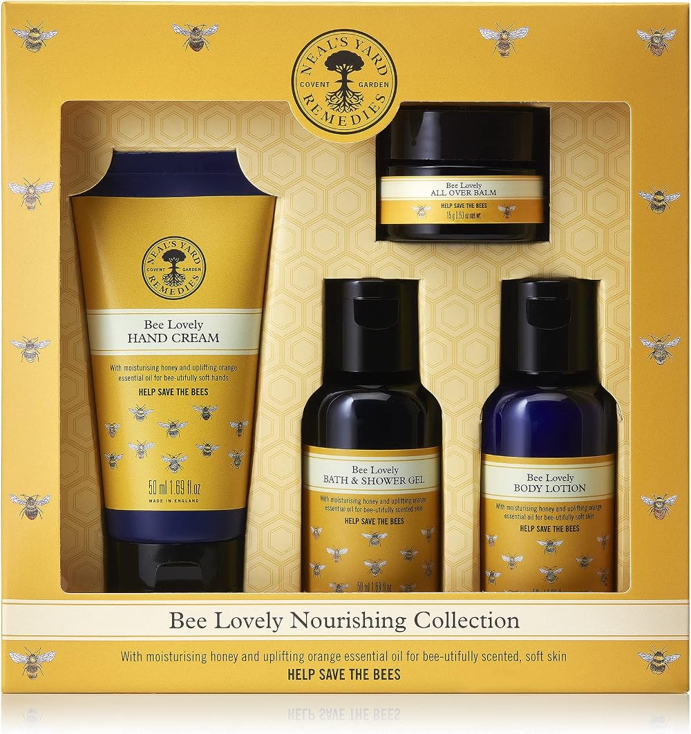 Neal's Yard Remedies Bee Lovely Nourishing Collection Pack of 4