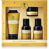Neal's Yard Bee Lovely Nourishing Collection, Nourishing & Bee-Friendly, Vegetarian Approved, Cruelty Free, 4 Pieces