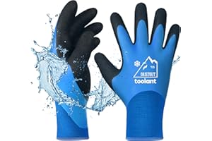 ORISTOUT Waterproof Winter Work Gloves for Men and Women, Touchscreen, Freezer Gloves, Thermal Insulated, for Cold Weather
