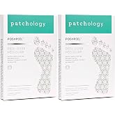 Patchology PoshPeel Pedi Cure - Foot Peel Mask Soak Treatment, Feet Peeling Mask, Pedicure Booties with Deep Exfoliation for Baby-soft Skin, Pedicure Supplies for Foot Care, 1 Pair (Pack of 2)